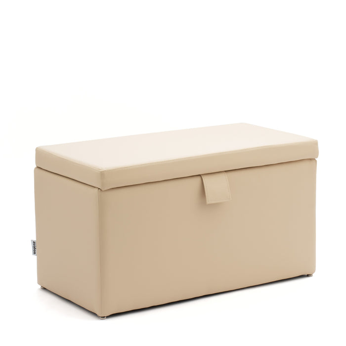 Pouf Contenitore PLUTO 82 cm Finta pelle Trendy - Avalon