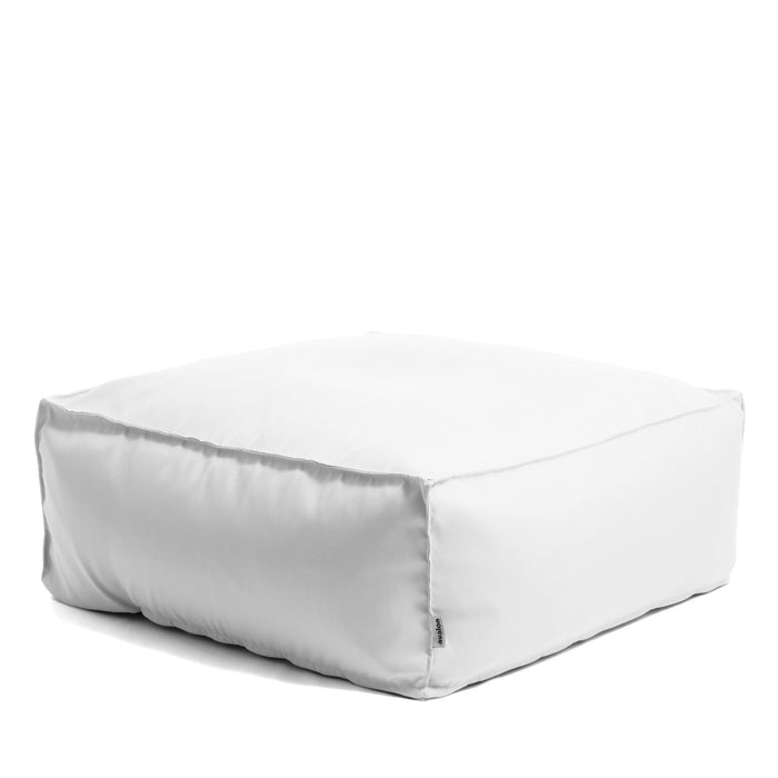 Pouf Deluz Avalon  in tessuto Tropical per esterno. Dim: 98x98x40 cm