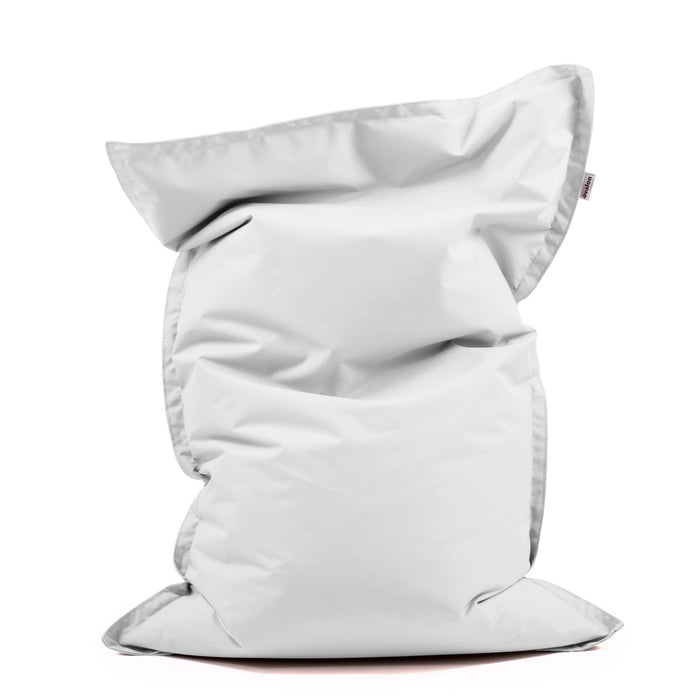 Pouf Cuscino Thin medio sacca vuota in tessuto antistrappo impermeabile Jive per interno dim.135x90 cm