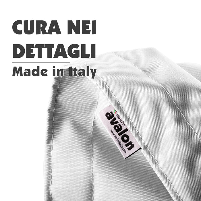 Pouf Cuscino Thin gigante sacca vuota in tessuto antistrappo impermeabile Jive per interno dim.200x140cm