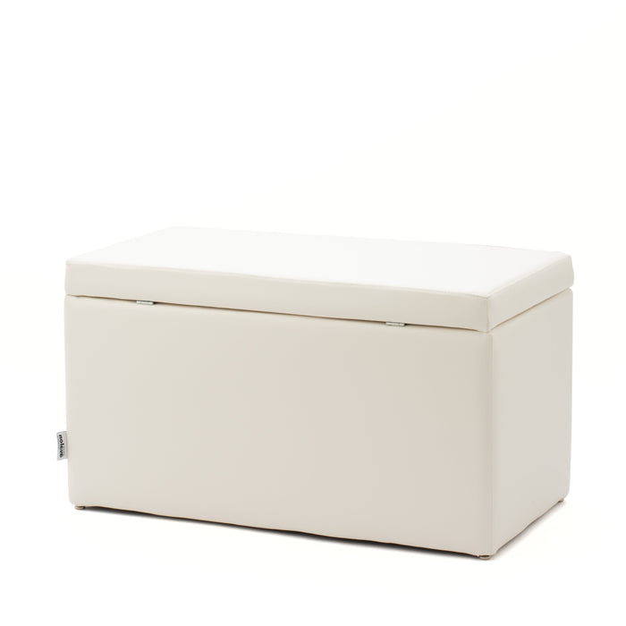 Pouf Contenitore PLUTO 82 cm Finta pelle Trendy - Avalon