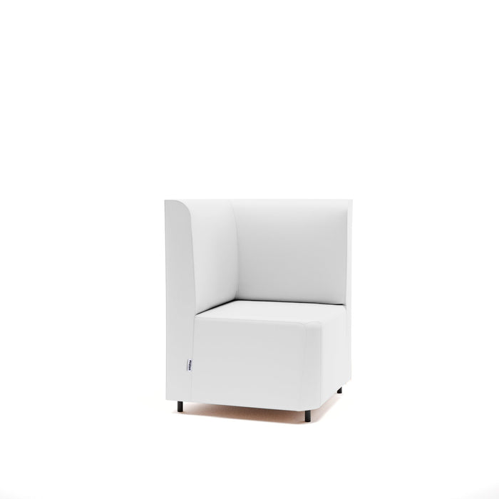 Divanetto Essence Angolo per Ristoranti in finta pelle Mamba Dim 62x62xH88 cm