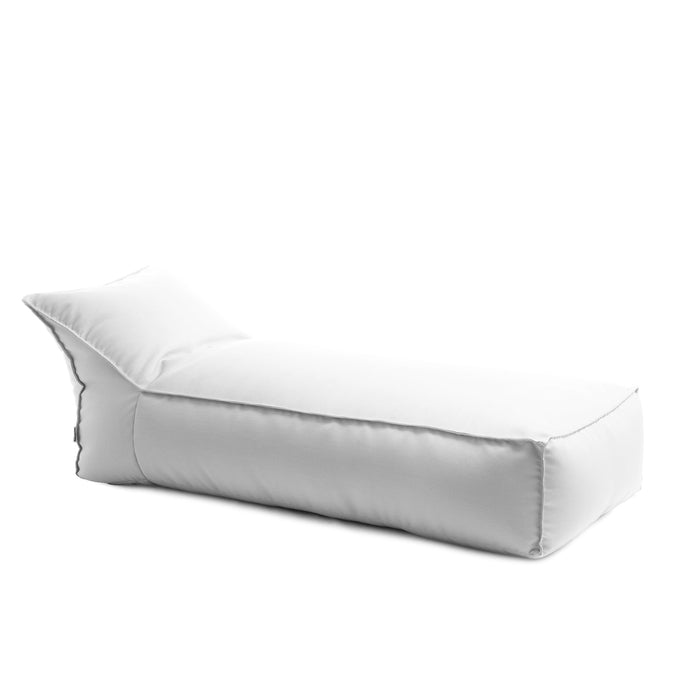 Pouf Lettino Badd L Avalon in tessuto Tropical per esterno. Dim: 70x160 cm