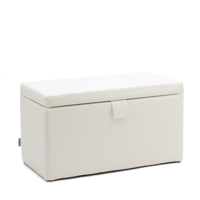 Pouf Contenitore PLUTO 82 cm Finta pelle Trendy - Avalon