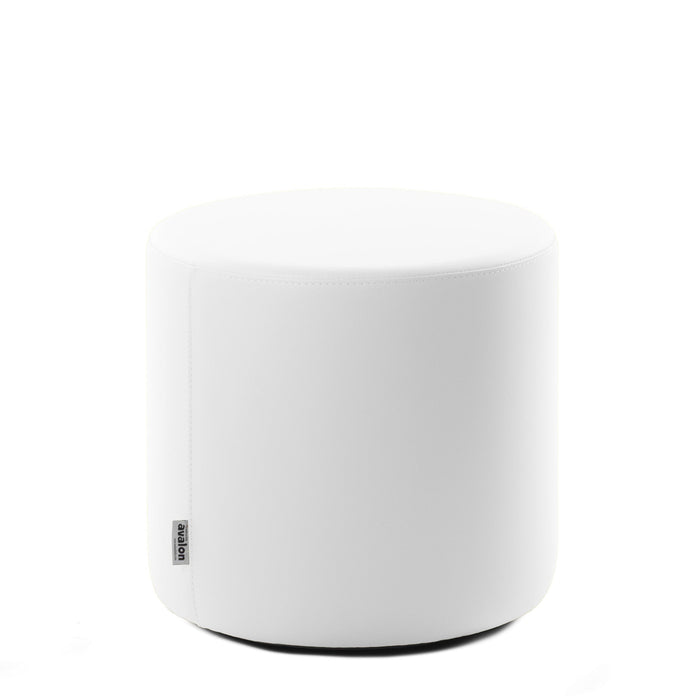 Avalon Pouf Rigido Cilindro Finta pelle Jazz per Interno ed Esterno Dim: Ø40 cm X H43 cm