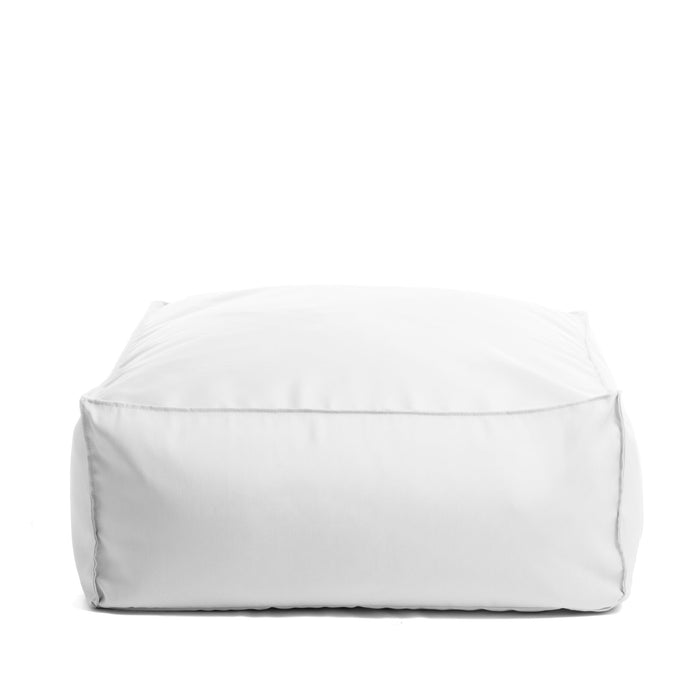 Pouf Deluz Avalon  in tessuto Tropical per esterno. Dim: 98x98x40 cm
