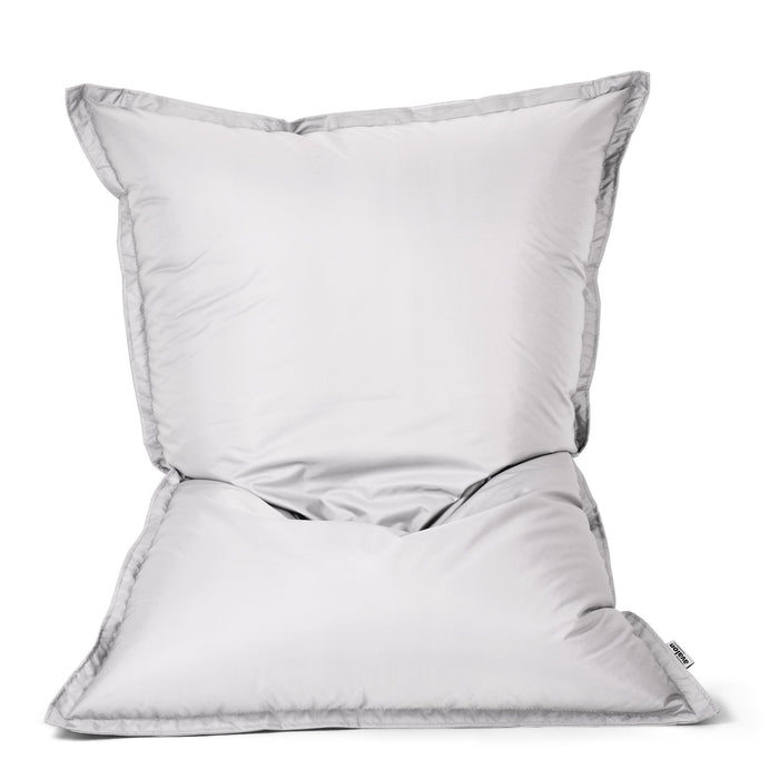 Pouf Cuscino Thin medio sacca vuota in tessuto antistrappo impermeabile Jive per interno dim.135x90 cm