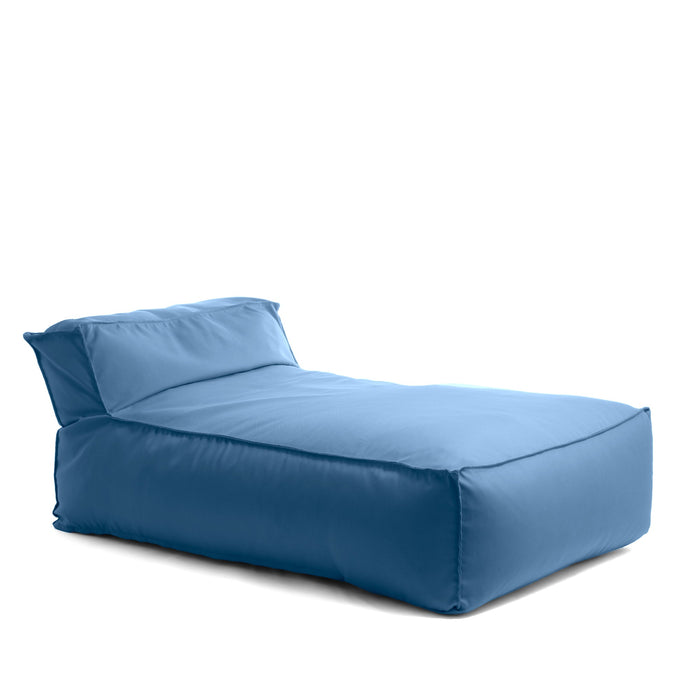 Pouf Letto Deluz Avalon in tessuto Tropical per esterno. Dim: 165x98x65 cm