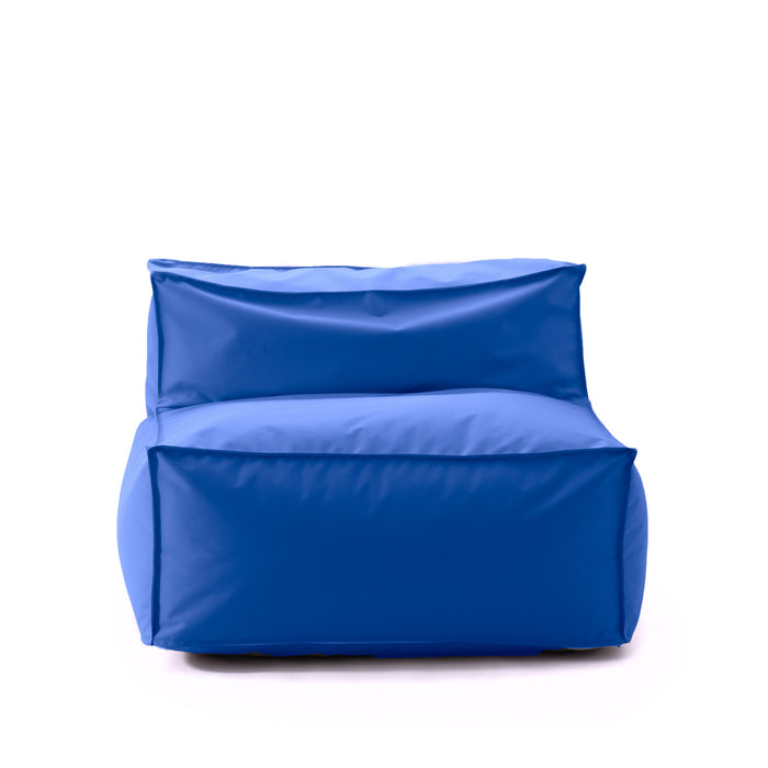 Pouf poltrona 1 posto Deluz per esterno in tessuto poliestere Samba dim: 98x98x65 cm