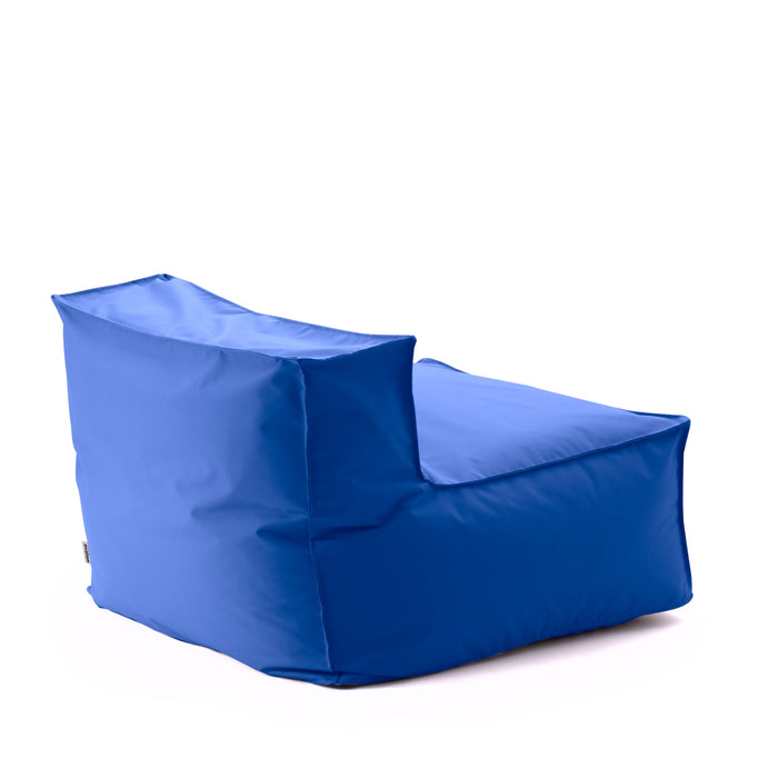 Pouf poltrona 1 posto Deluz per esterno in tessuto poliestere Samba dim: 98x98x65 cm