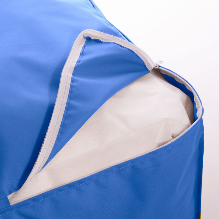 Pouf Letto Deluz per esterno in tessuto poliestere Samba dim: 165x98x65 cm