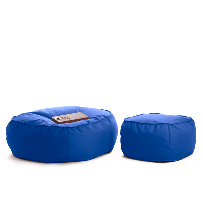 Pouf Poltrona Park Per Esterno In Tessuto Poliestere Samba Dim:100x100x40 Cm