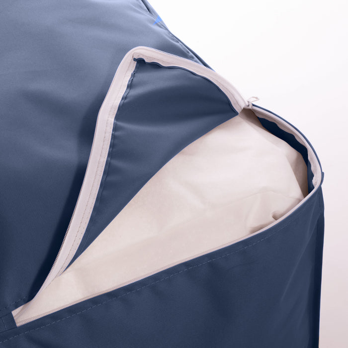 Pouf Letto Deluz per esterno in tessuto poliestere Samba dim: 165x98x65 cm