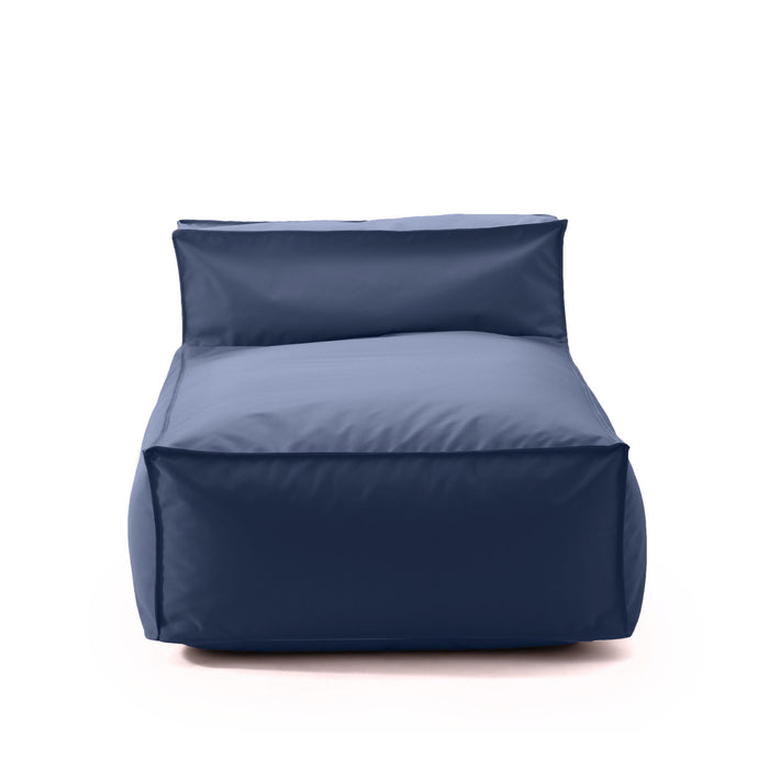 Pouf Letto Deluz per esterno in tessuto poliestere Samba dim: 165x98x65 cm