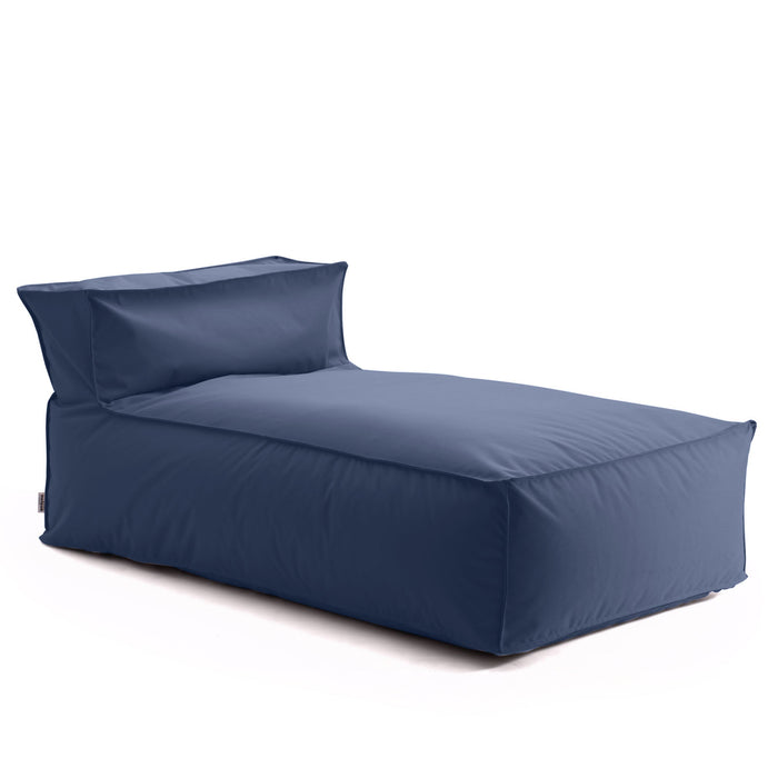 Pouf Letto Deluz per esterno in tessuto poliestere Samba dim: 165x98x65 cm