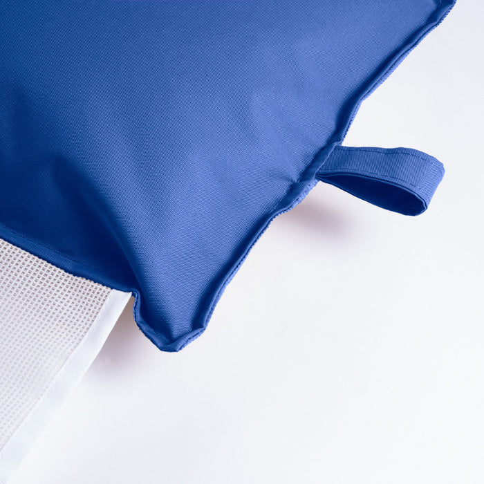 Pouf Cuscino Net Galleggiante Avalon antistrappo impermeabile Samba per esterno. Dim: 75x150xh20 cm