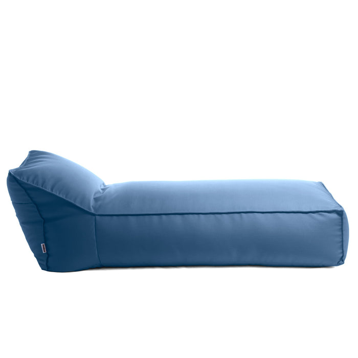 Pouf Lettino Badd L Avalon in tessuto Tropical per esterno. Dim: 70x160 cm