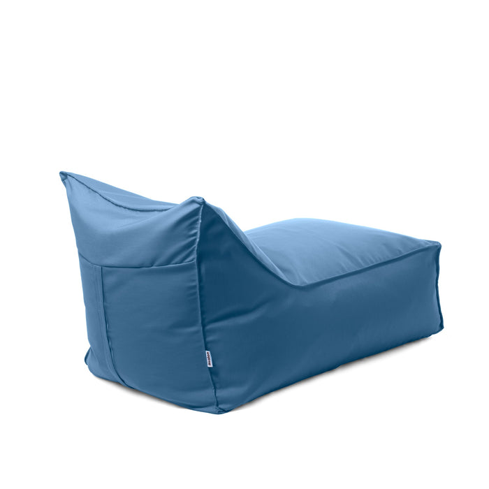 Pouf Poltrona Badd Avalon in tessuto Tropical per esterno. Dim: 70x105 cm