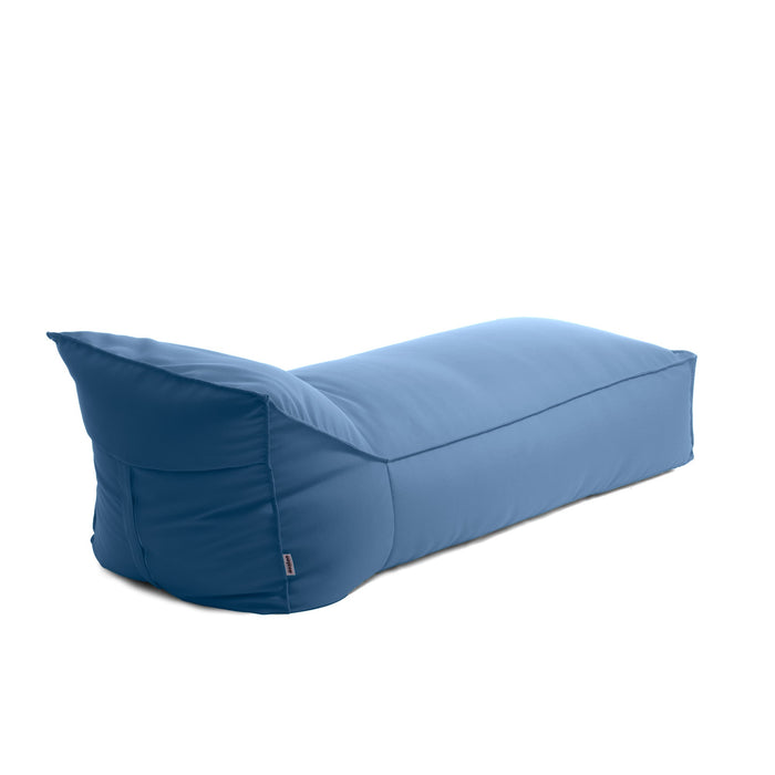Pouf Lettino Badd L Avalon in tessuto Tropical per esterno. Dim: 70x160 cm