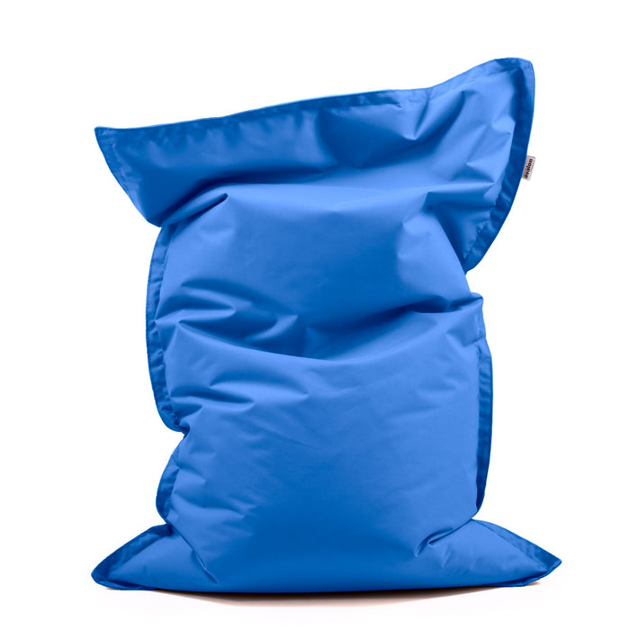 Pouf Cuscino Thin medio sacca vuota in tessuto antistrappo impermeabile Jive per interno dim.135x90 cm