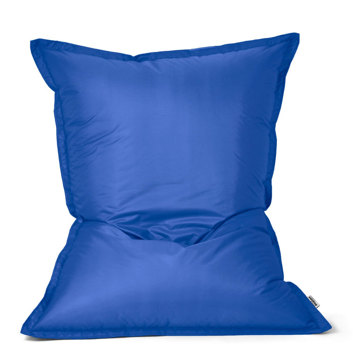 Pouf Cuscino Thin medio sacca vuota in tessuto antistrappo impermeabile Jive per interno dim.135x90 cm