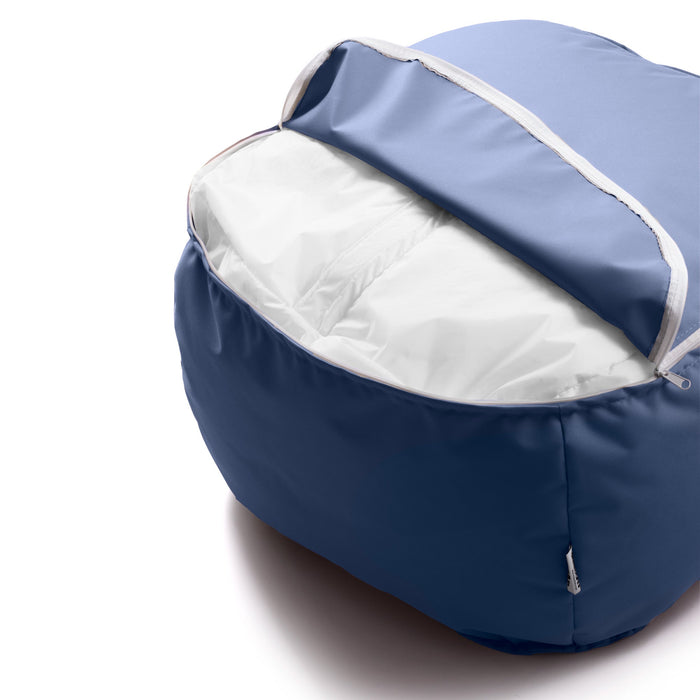 Pouf Poltrona Park Per Esterno In Tessuto Poliestere Samba Dim:65x65x40 Cm