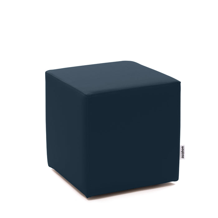 Avalon Pouf Rigido Cubo Similpelle Mamba Trendy Classe 1-IM Ignifugo per Interno ed Esterno. Dim: Larg. 35 cm X Prof. 35 cm X Alt. 35 cm