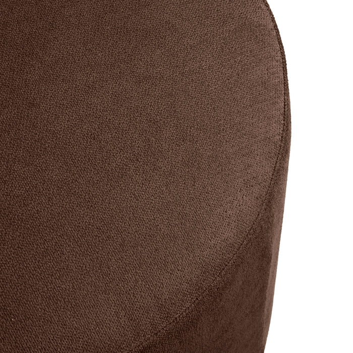 Avalon Pouf Cilindro Rigido in tessuto antimacchia Dali Made in Italy. Dim: Ø45 cm X H43 cm