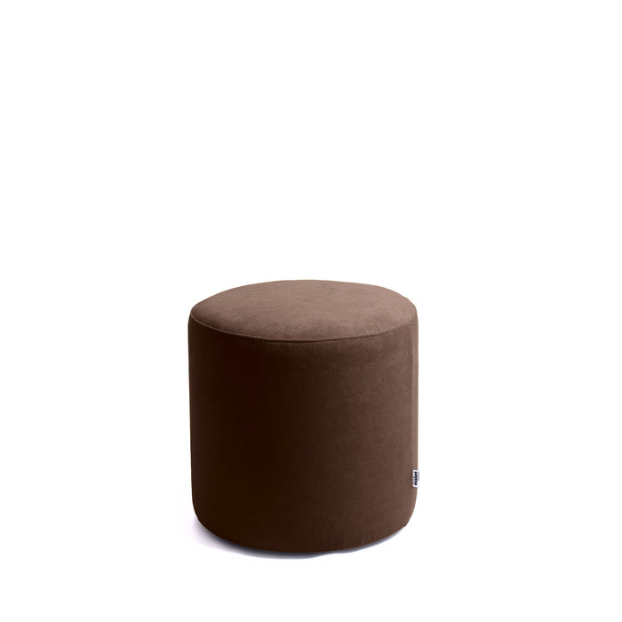 Avalon Pouf Cilindro Rigido in tessuto antimacchia Dali Made in Italy. Dim: Ø45 cm X H43 cm