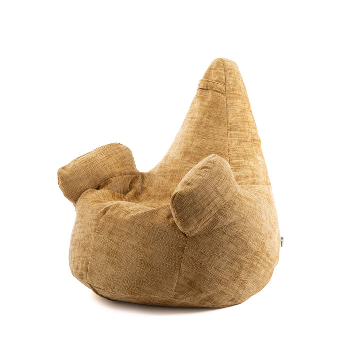 Pouf Poltrona Sacco Grande Ploof Avalon in tessuto Antimacchia Cannet per interno dim. Ø85 x H90 cm