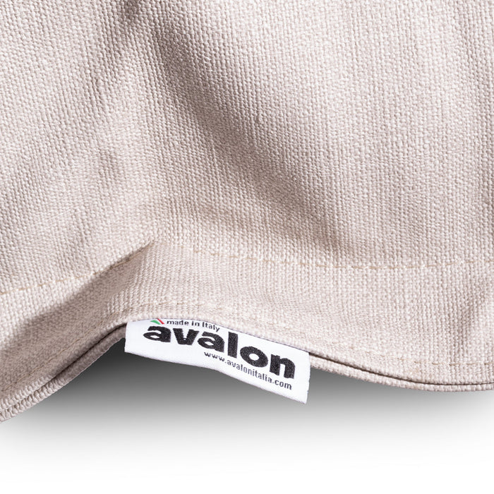 avalon cuscino cod_051 in ecopelle grip yuta dim 130x130 cm colore beige