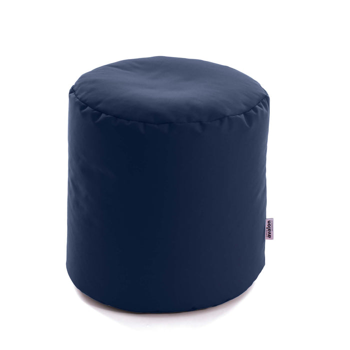 Avalon Pouf Poltrona Cilindro Jive Made in Italy di dimensioni 45x45 cm