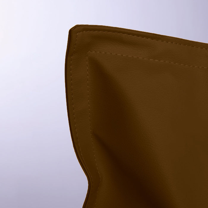 Pouf Poltrona Cuscino Thin medio in finta pelle antimacchia Mamba per esterno dim.90x135 cm