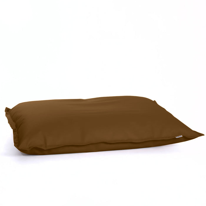 Pouf poltrona Cuscino Thin gigante Imbottito finta pelle antimacchia Mamba per esterno dim.140x200 cm