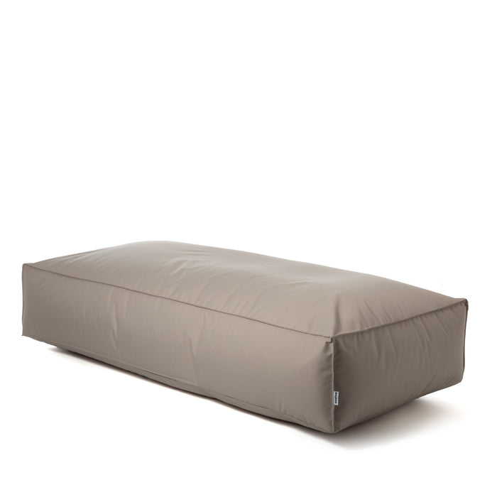 Pouf Lettino Isola Avalon per esterno in tessuto poliestere Samba con sacca interna sfoderabile Dim: 200xH50 cm