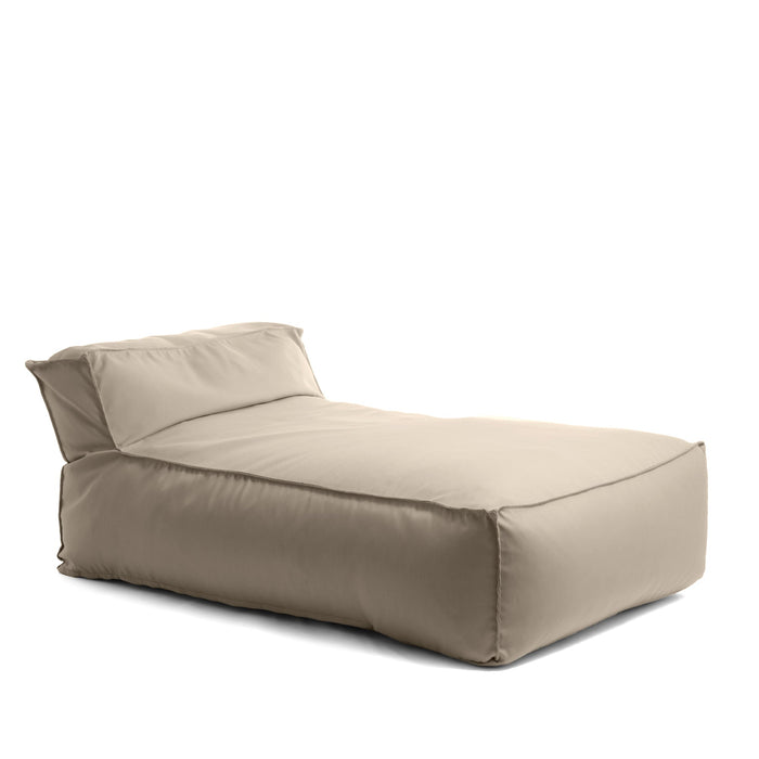 Pouf Letto Deluz Avalon in tessuto Tropical per esterno. Dim: 165x98x65 cm