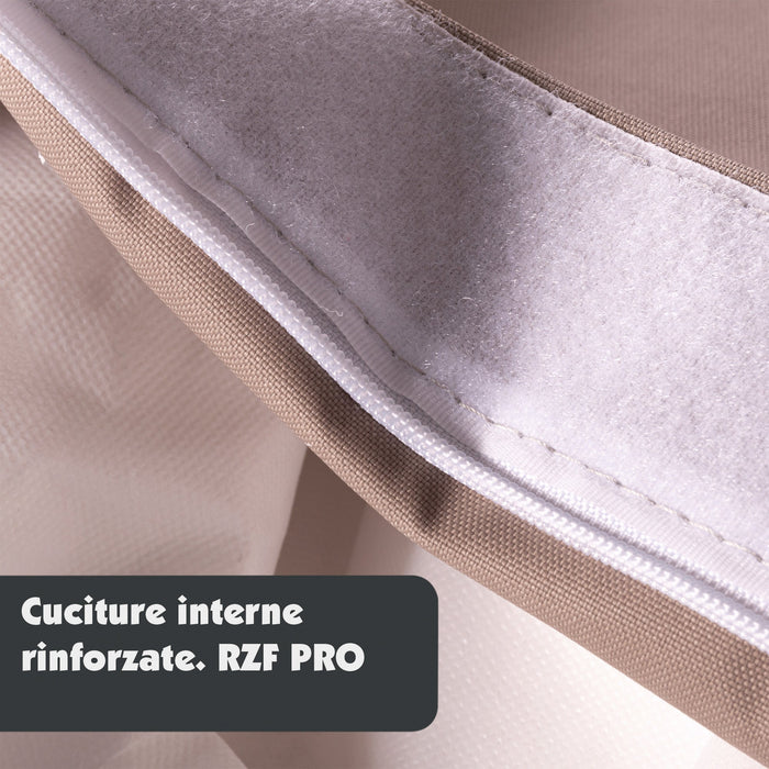 Pouf Cuscino Thin gigante sacca vuota in tessuto antistrappo impermeabile Jive per interno dim.200x140cm