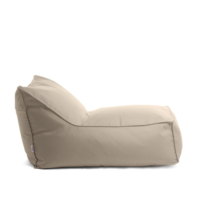 Pouf Poltrona Badd Avalon in tessuto Tropical per esterno. Dim: 70x105 cm