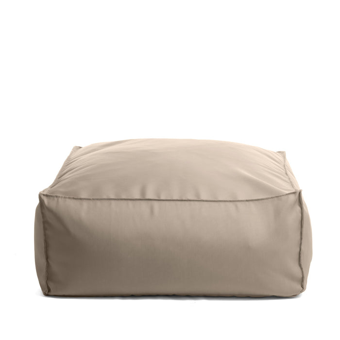 Pouf Deluz Avalon  in tessuto Tropical per esterno. Dim: 98x98x40 cm