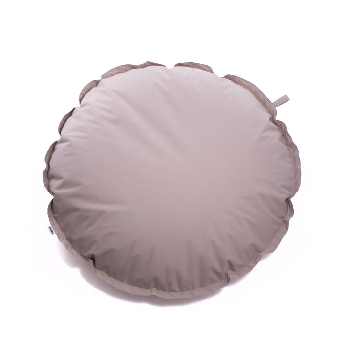 Pouf Cuscino Boa Galleggiante Avalon in tessuto poliestere Samba per esterno. Dim: Ø135xH30 cm