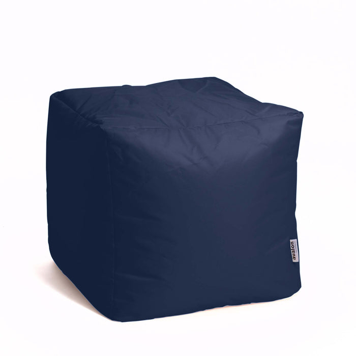 Avalon Pouf Poltrona Cubo Jive Made in Italy di dimensioni 50x50x H 45cm