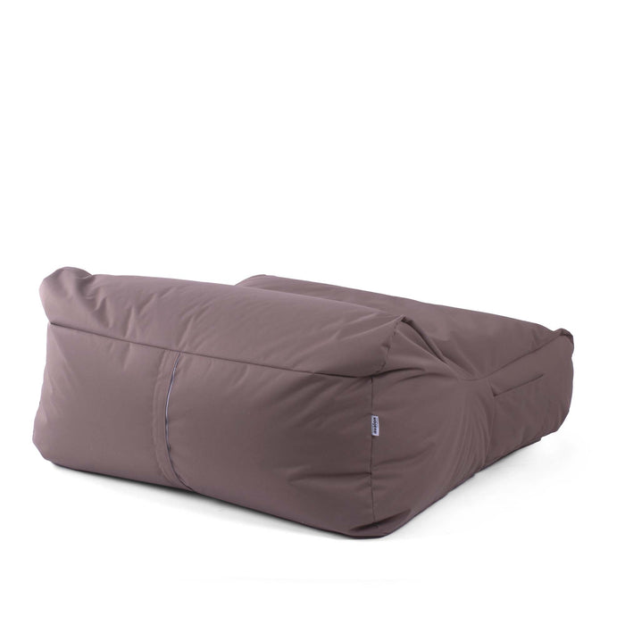 Pouf poltrona matrimoniale doppia XL Gaia in tessuto Jive per interno Dim: 125x120 cm