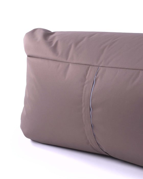 Pouf poltrona matrimoniale doppia XL Gaia in tessuto Jive per interno Dim: 125x120 cm
