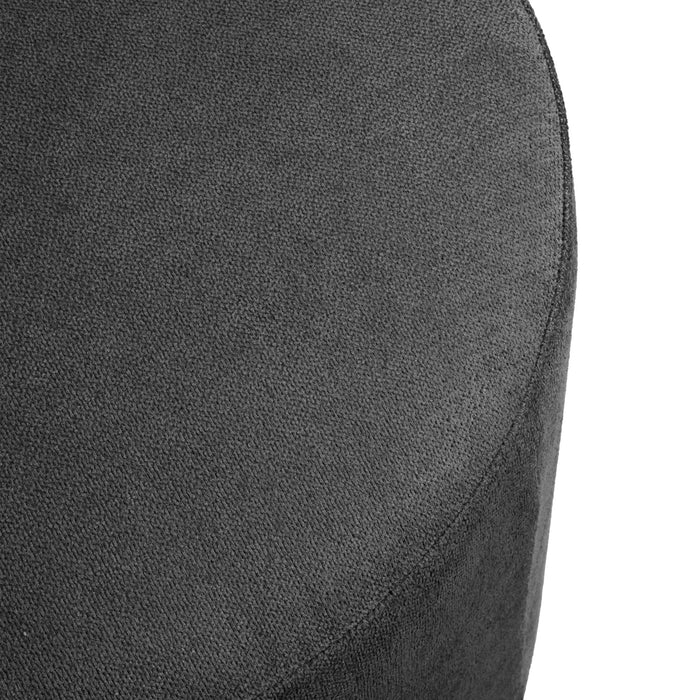 Avalon Pouf Cilindro Rigido in tessuto antimacchia Dali Made in Italy. Dim: Ø45 cm X H43 cm