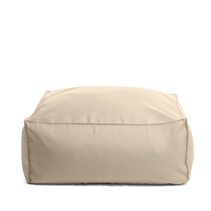 Pouf Deluz Avalon  in tessuto Tropical per esterno. Dim: 98x98x40 cm