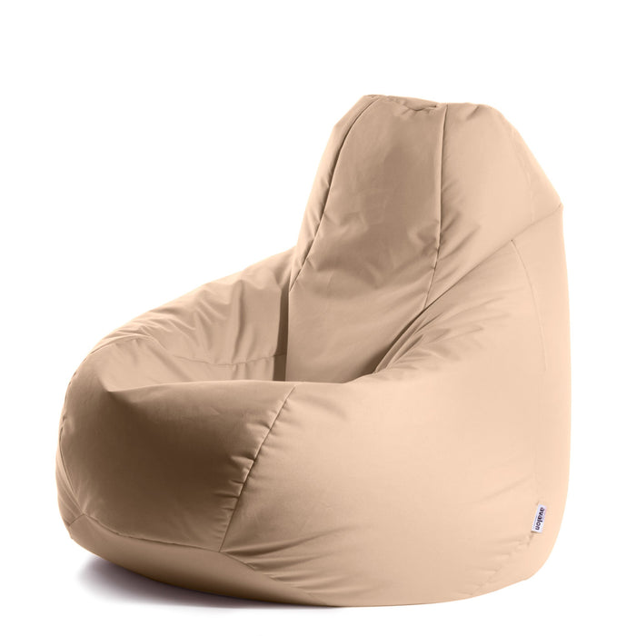 Pouf Poltrona Sacco Gigante Sfoderabile con sacca interna BAG XXL in tessuto Samba per esterno Antistrappo, Impermeabile, Ø95 x 135 cm