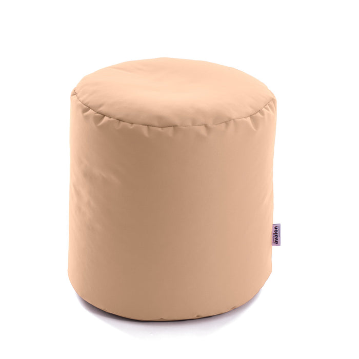 Avalon Pouf Poltrona Cilindro Jive Made in Italy di dimensioni 45x45 cm