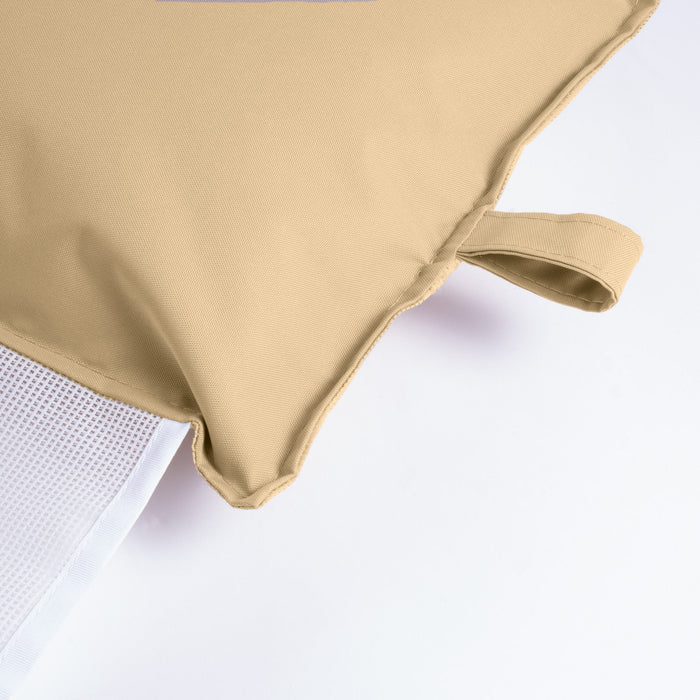 Pouf Cuscino Net Galleggiante Avalon antistrappo impermeabile Samba per esterno. Dim: 75x150xh20 cm