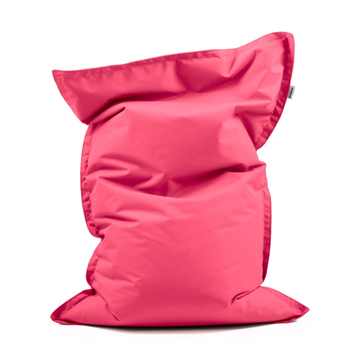 Pouf Cuscino Thin medio sacca vuota in tessuto antistrappo impermeabile Jive per interno dim.135x90 cm
