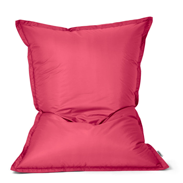 Pouf Cuscino Thin medio sacca vuota in tessuto antistrappo impermeabile Jive per interno dim.135x90 cm
